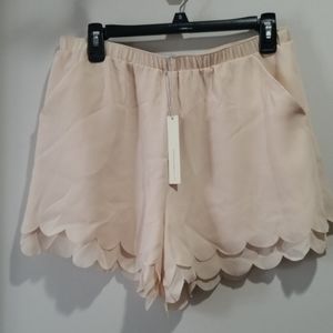 Lauren Conrad cream shorts